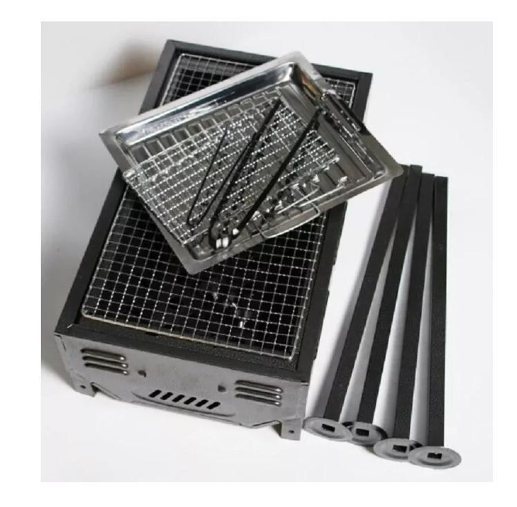 Estufa Parrilla Parrillera Plegable Barbacoa Portatil Asado-3