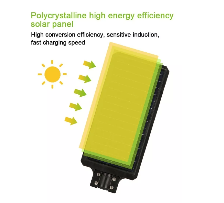 Foco Solar 280 Led 240w Sensor Movimiento Control Remoto-3