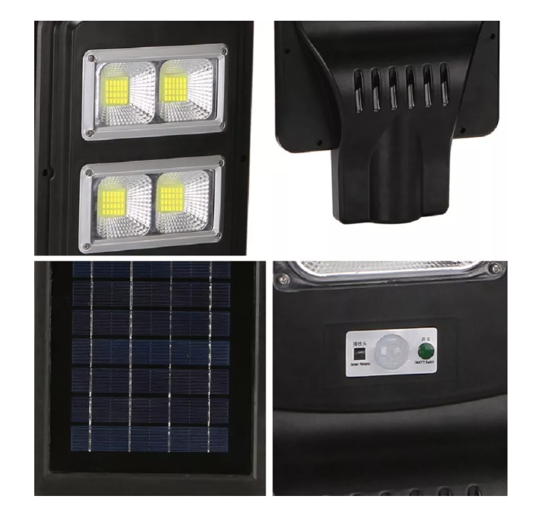 Foco Solar 280 Led 240w Sensor Movimiento Control Remoto-5