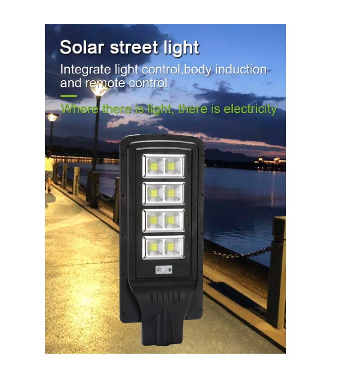 Foco Solar 280 Led 240w Sensor Movimiento Control Remoto-7