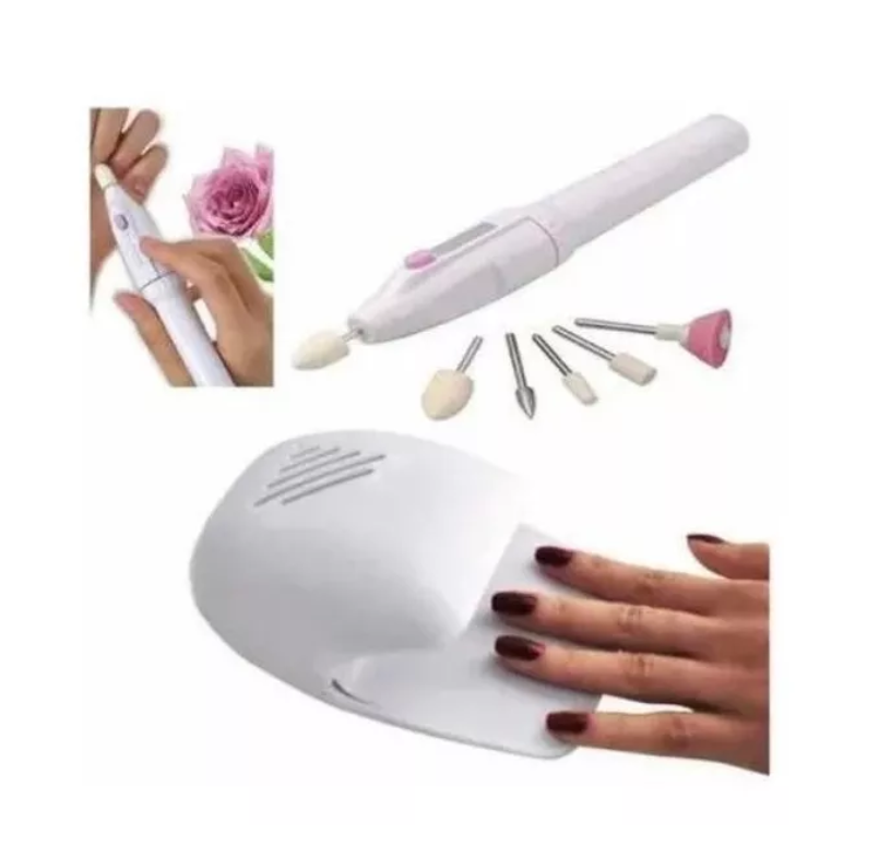 Set Uñas Manicure +máquina Secado 809-0
