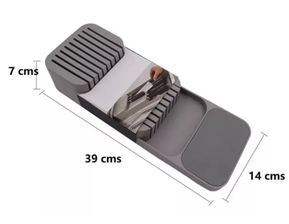 Organizador Compacto De Cuchillos Cocina -2