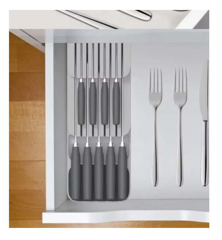 Organizador Compacto De Cuchillos Cocina -4
