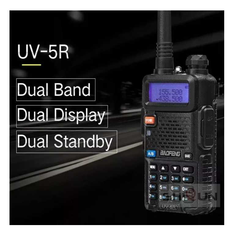 Radio Transmisor Walkie Talkie Baofeng Uv-5r 520mhz 3800mah-6