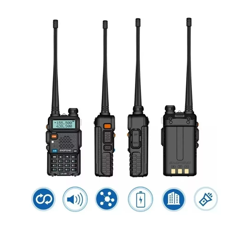 Radio Transmisor Walkie Talkie Baofeng Uv-5r 520mhz 3800mah-2
