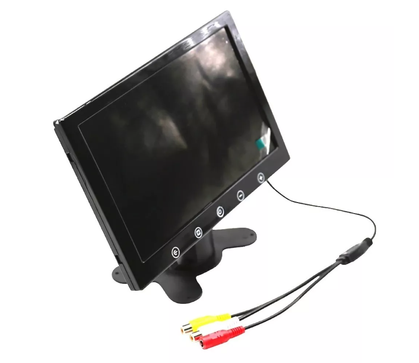Pantalla Monitor 10 Ajustable Lcd Cámara Retroceso Auto 12v-3
