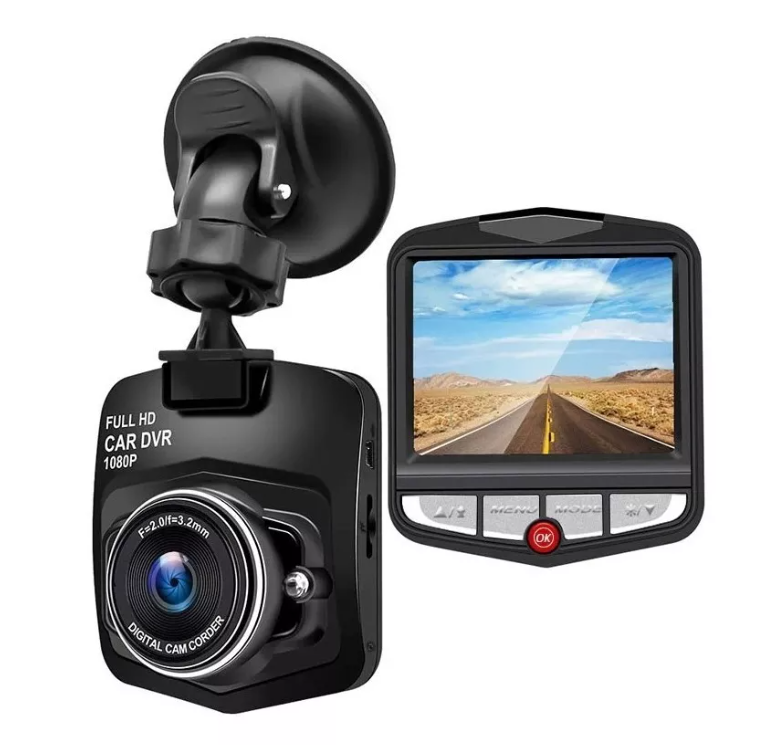 Frontal Cámara Seguridad Auto Pantalla 2.4in Dvr Full Hd1080-0
