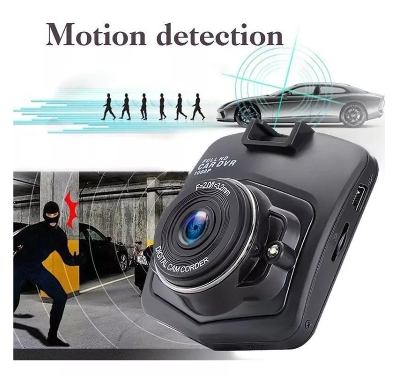 Frontal Cámara Seguridad Auto Pantalla 2.4in Dvr Full Hd1080-4
