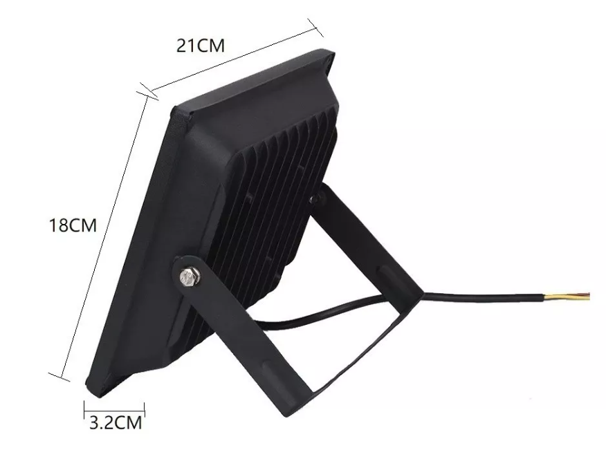 Foco Proyector Led Plano Reflector Multiled 100w Exterior-1