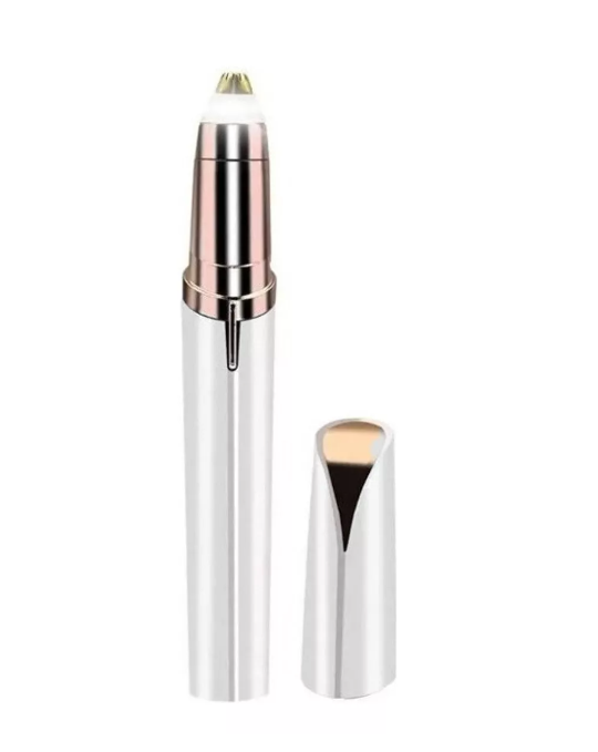 Depilador De Cejas Perfiladora Facial Recargable Usb Portáti Color Blanco-0