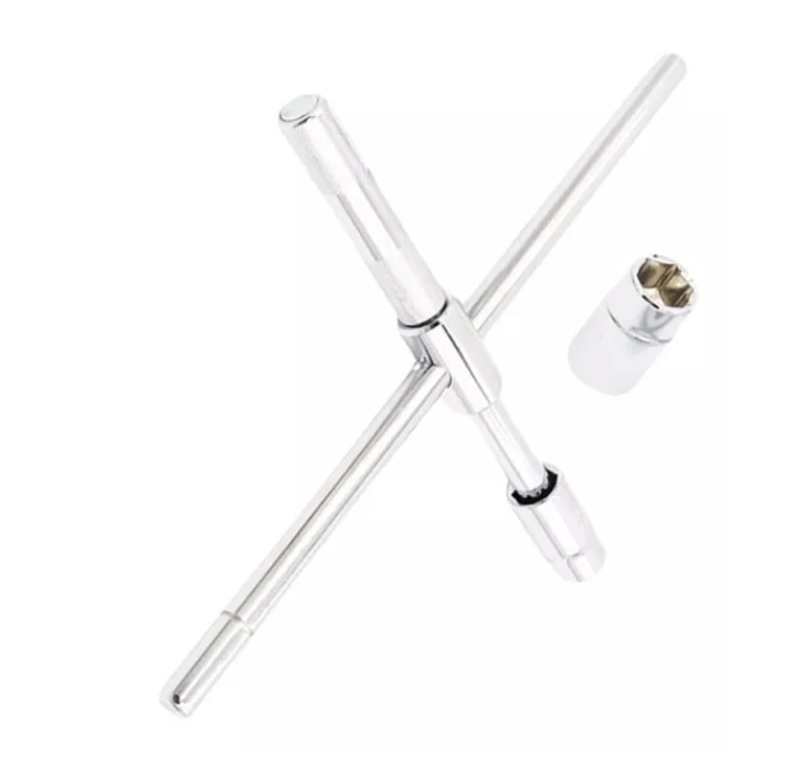 Llave De Rueda Con Barrote Universal Llantas 17 19 21 23 Mm-0
