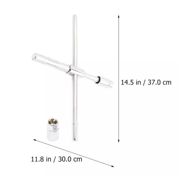 Llave De Rueda Con Barrote Universal Llantas 17 19 21 23 Mm-1