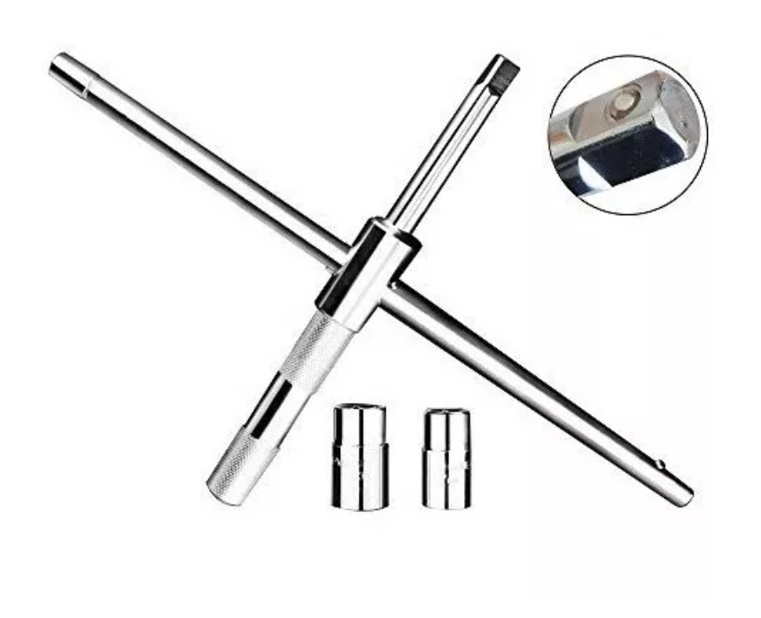 Llave De Rueda Con Barrote Universal Llantas 17 19 21 23 Mm-4