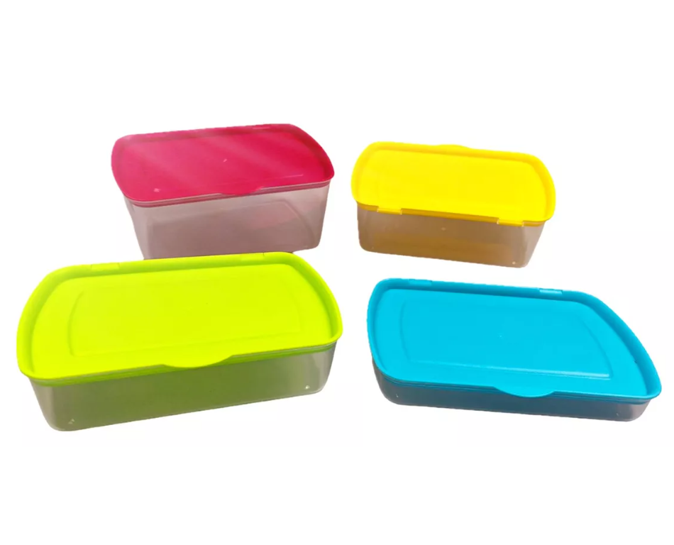 Organizador Refrigerador Cocina Premium Set 4 Contenedores-0