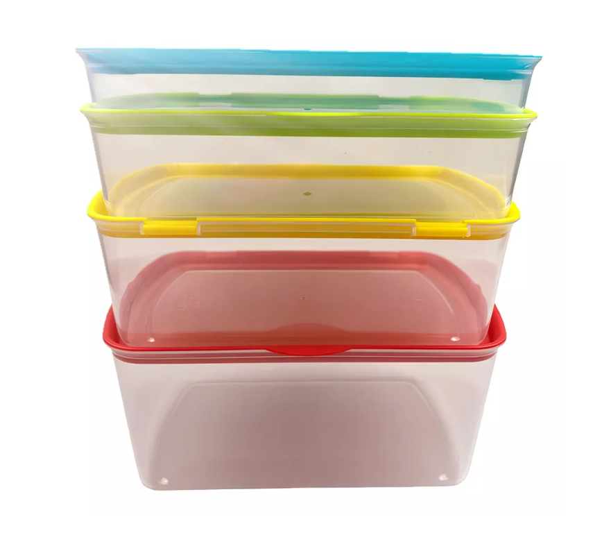 Organizador Refrigerador Cocina Premium Set 4 Contenedores-1