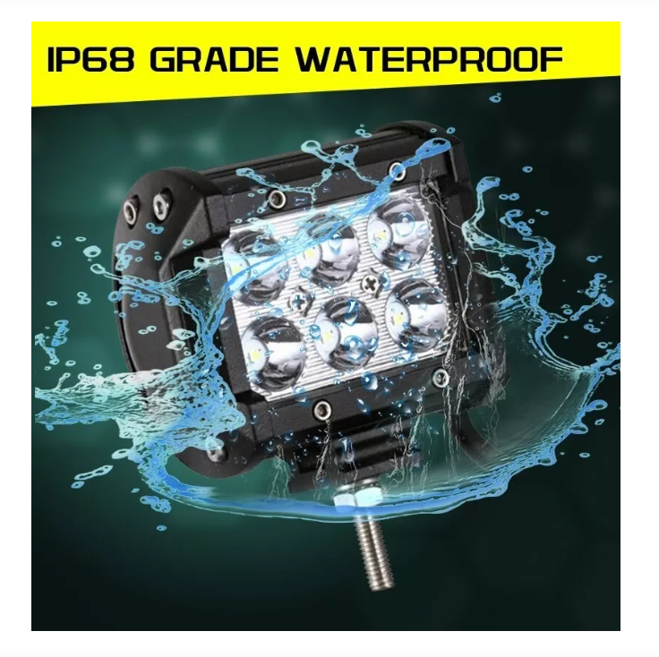 Barra Focos Neblineros Led 18w Blanco Expansion Auto Moto-7
