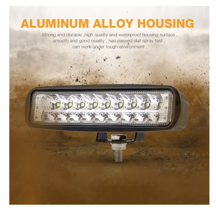 Barra Luces Foco Neblinero Led 20w Auto Moto Caminoneta-6