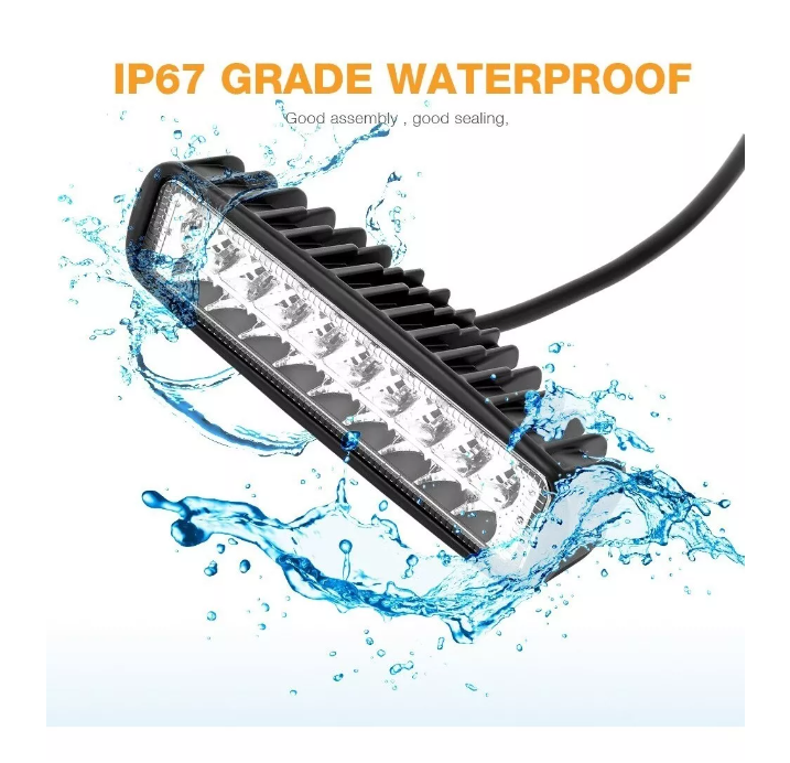 Barra Luces Foco Neblinero Led 20w Auto Moto Caminoneta-7