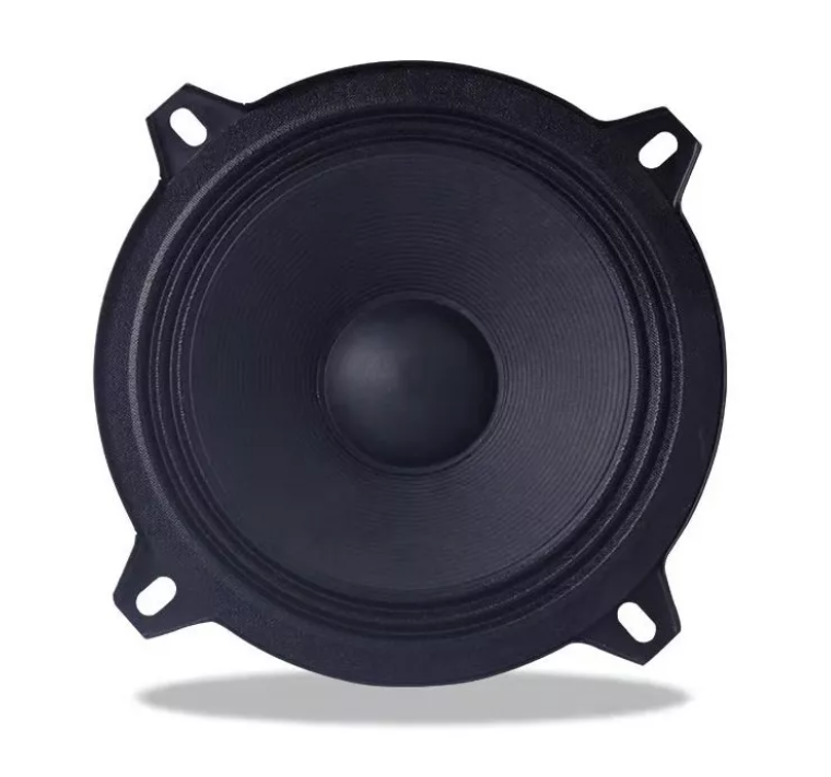 X2 Parlante Auto 13cm Redondo 80w Coaxial 2 Vías Hifi -1