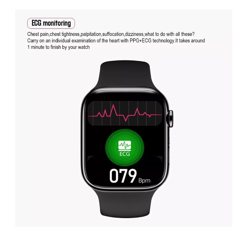 Smartwatch Reloj Inteligente Pulsera Deportivo Prueba Agua-1