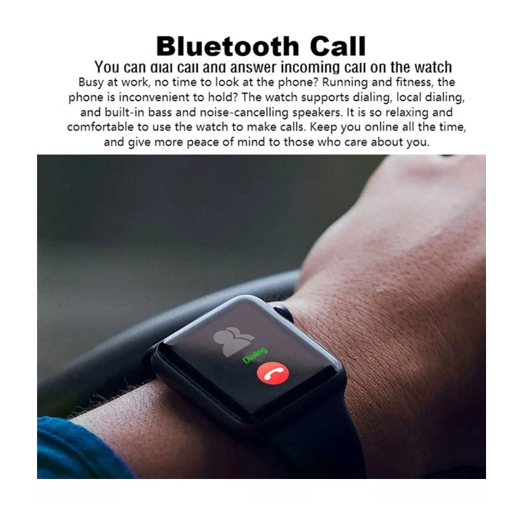 Smartwatch Reloj Inteligente Pulsera Deportivo Prueba Agua-4