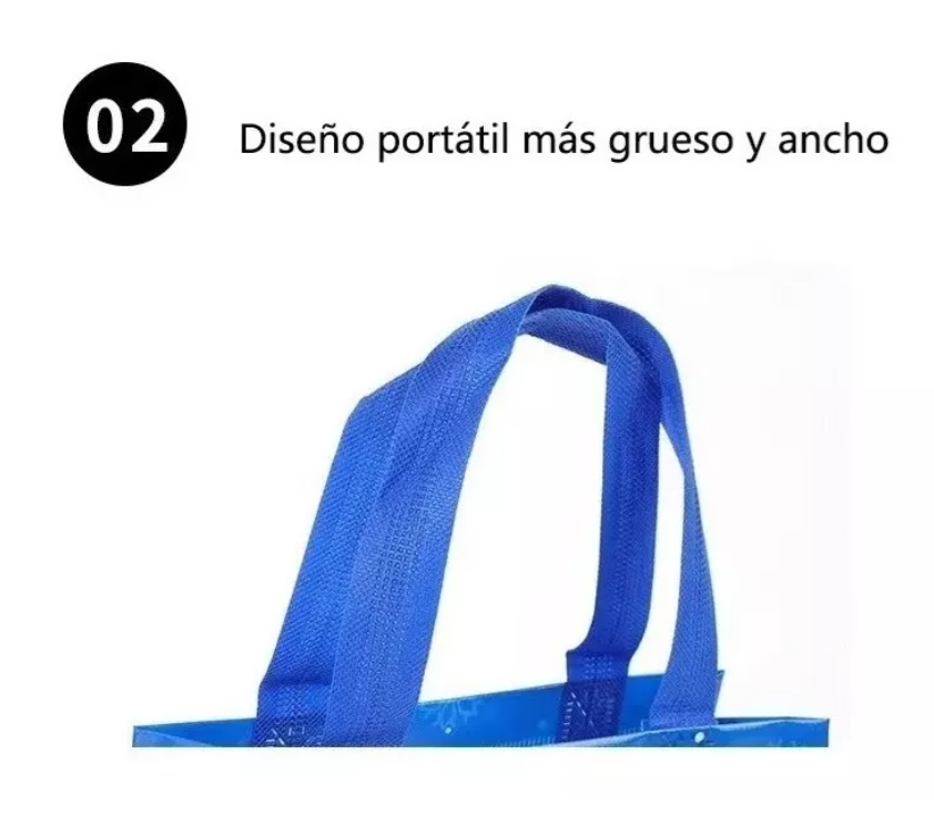 Pack 12 Bolsa Reutilizable Perro D Compras Regalo 29x24cm-2