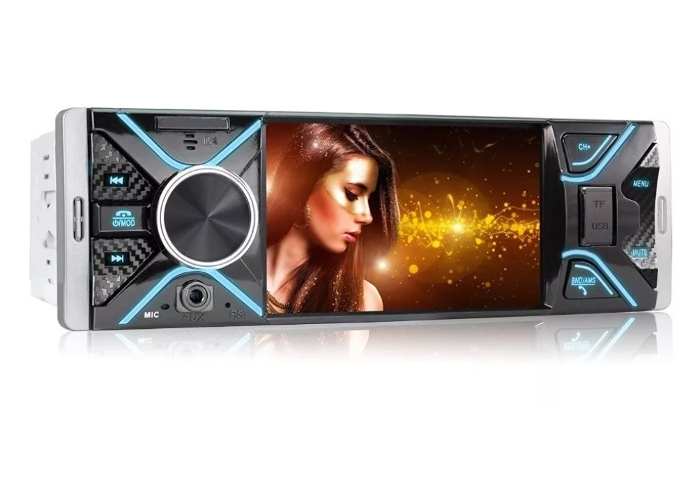 Radio Auto 1 Din Con Pantalla 4.1 Bluetooth Usb Sd Control-0