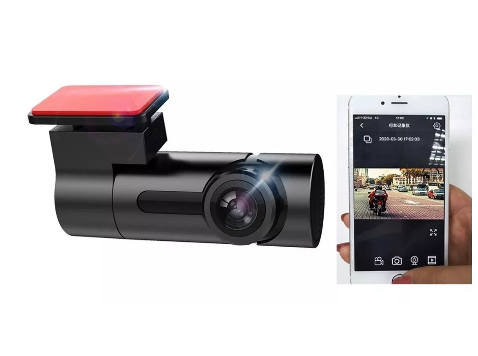 Camara Hidden Seguridad Auto Dvr Grabado Aplicación 1080p-0