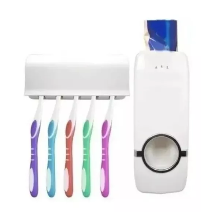 Dispensador Pasta Dental/porta Cepillo-0