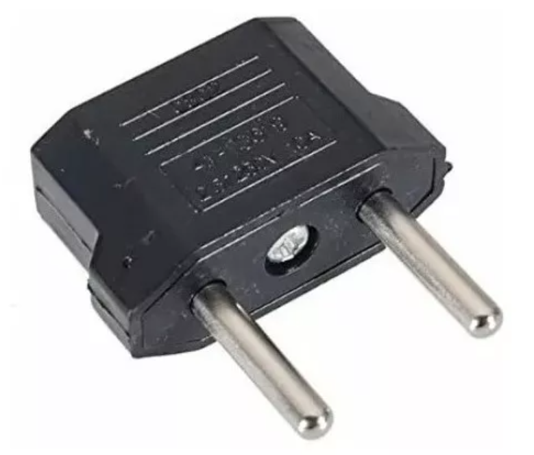 Pack 5 Adaptador Enchufe Americano A Europeo-1