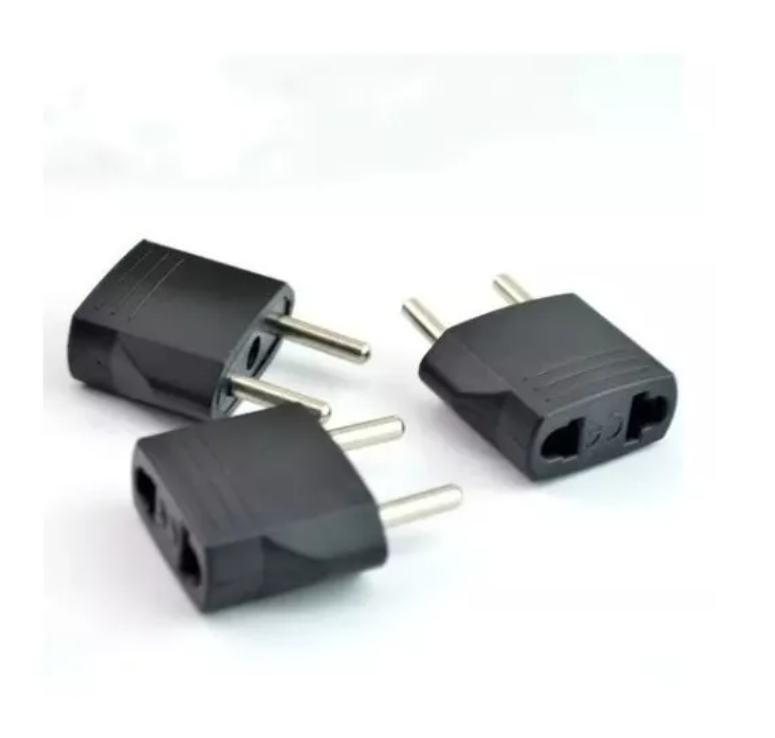 Pack 5 Adaptador Enchufe Americano A Europeo-2