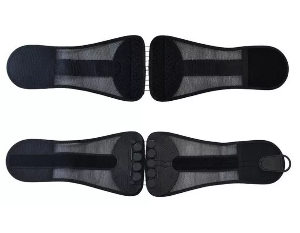 Faja Cinturón Lumbar Ajustable Corrección Intervertebral-6