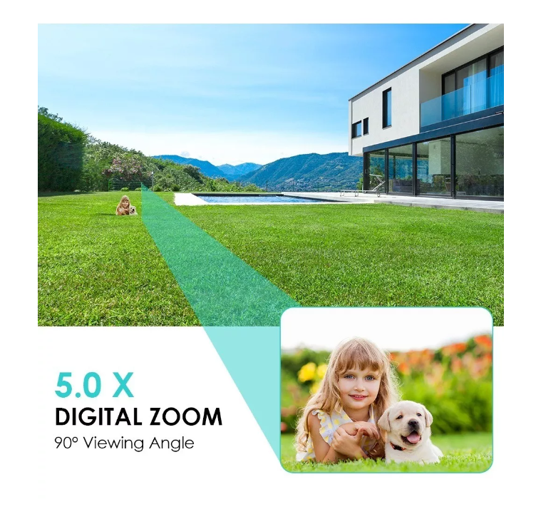Smart Camara Ip Wifi Alarma Exterior Anti Agua Ip66-6