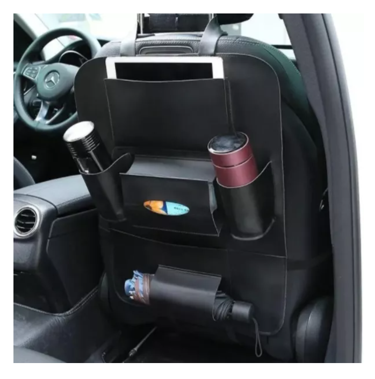 Organizadores Asiento Auto Eco Cuero-5