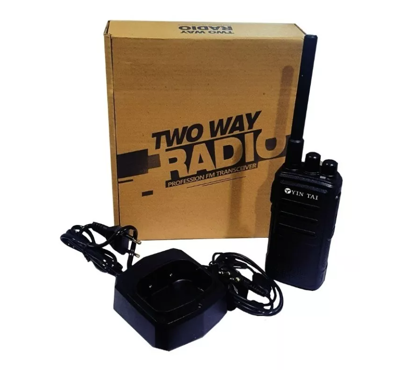Radio Transmisor Walkie Talkie Fm Yt-188 470mhz 5800mah 2-0