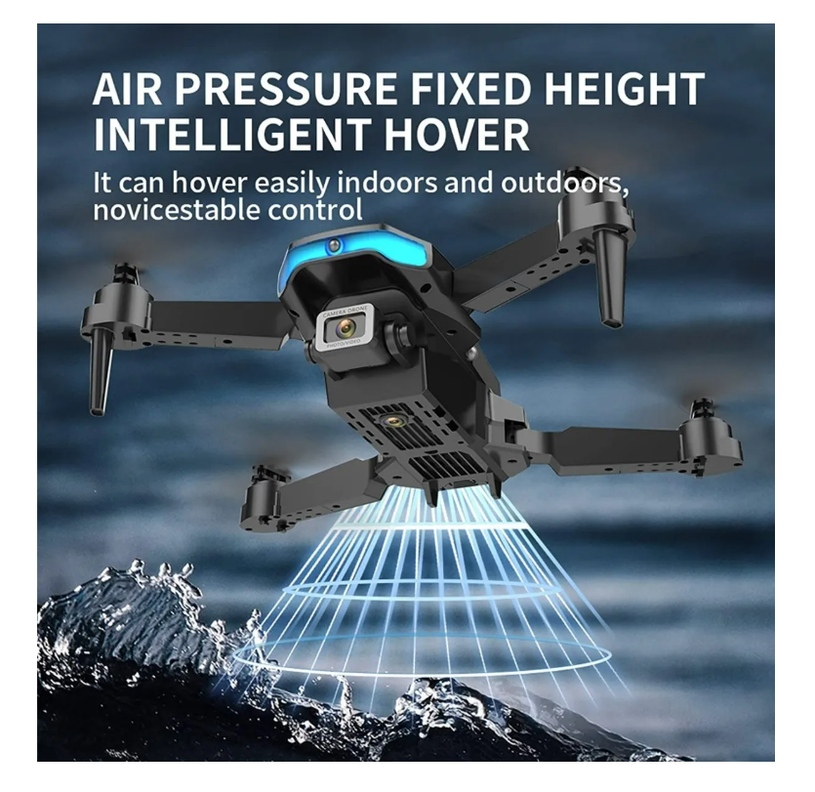Mini Drone Doble Cámara Full Hd Wifi 2,4 Ghz Fpv Plegable-7