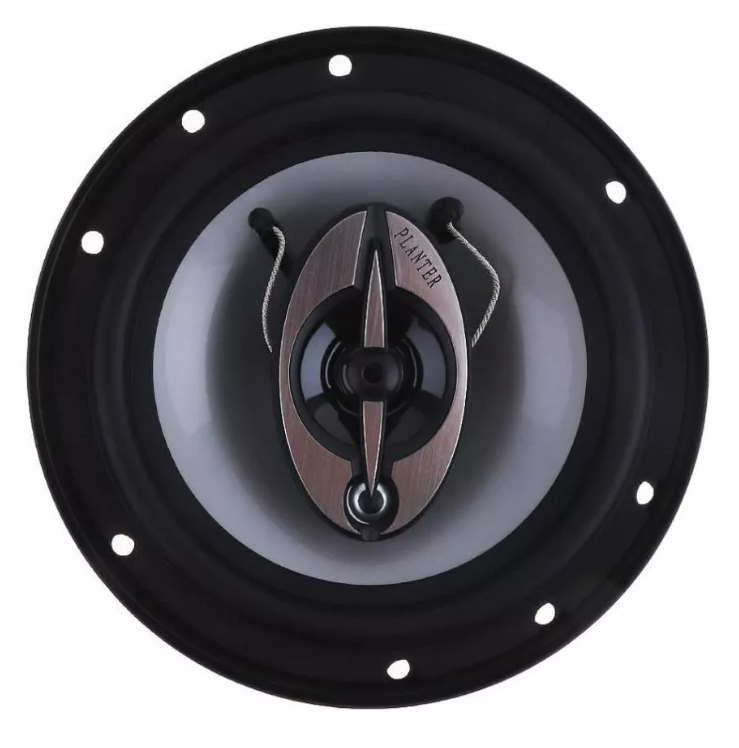 Kit 2 Parlantes Auto 16cm Redondo 400w Coaxial-3