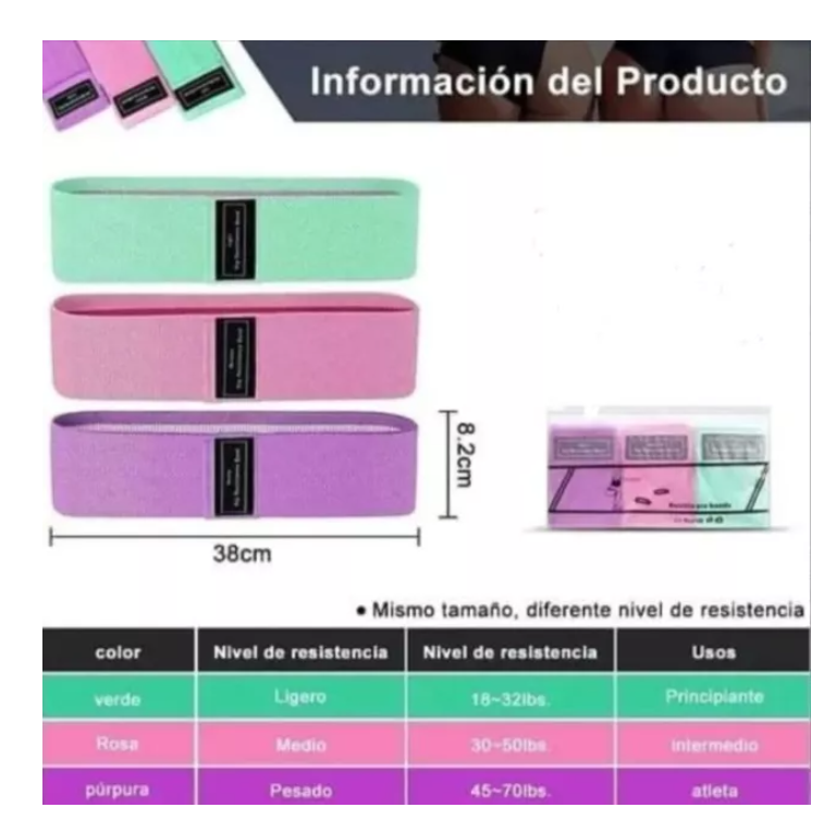 Bandas Elásticas Para Ejercicio De Resistencia-1