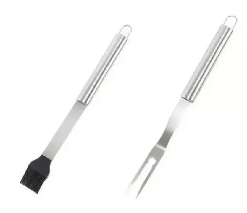 Kit De Herramientas Para Asado 26 Pcs Con Maleta Parrilla-4
