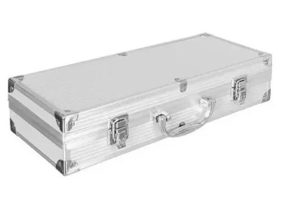 Kit De Herramientas Para Asado 26 Pcs Con Maleta Parrilla-6