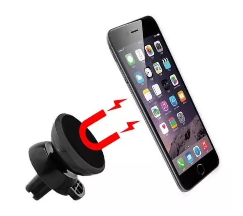 Soporte De Celular Auto Imán Telefono Magnético Automóvil-0