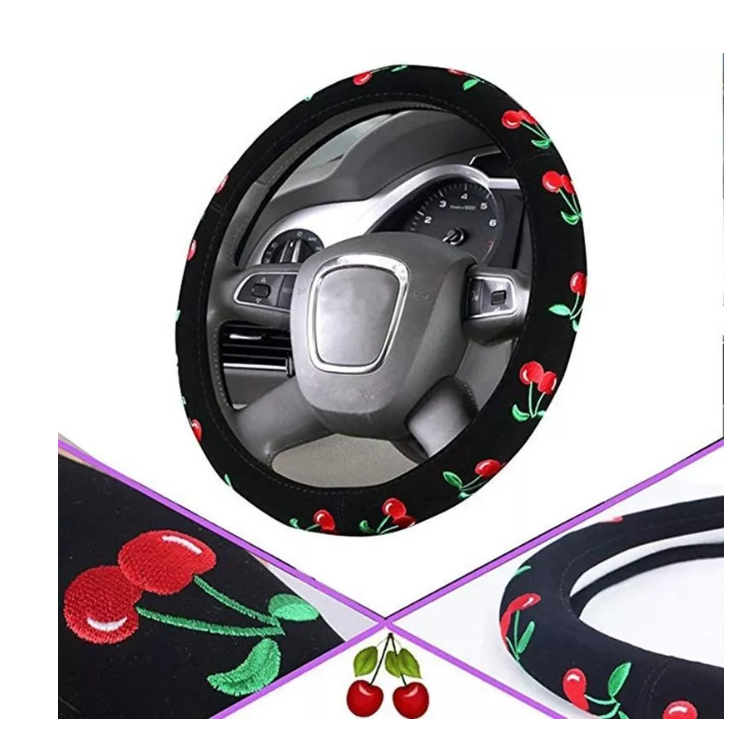Cubiertas Funda Cubre Volante Diseños Para Mujer 3d-2