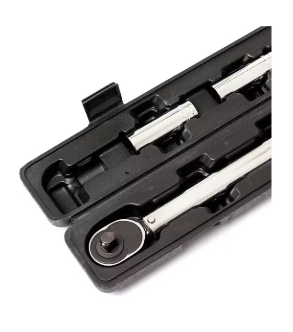 Llave Torque Torquimetro 1/2 - 28-210nm + Dados + Extension-6