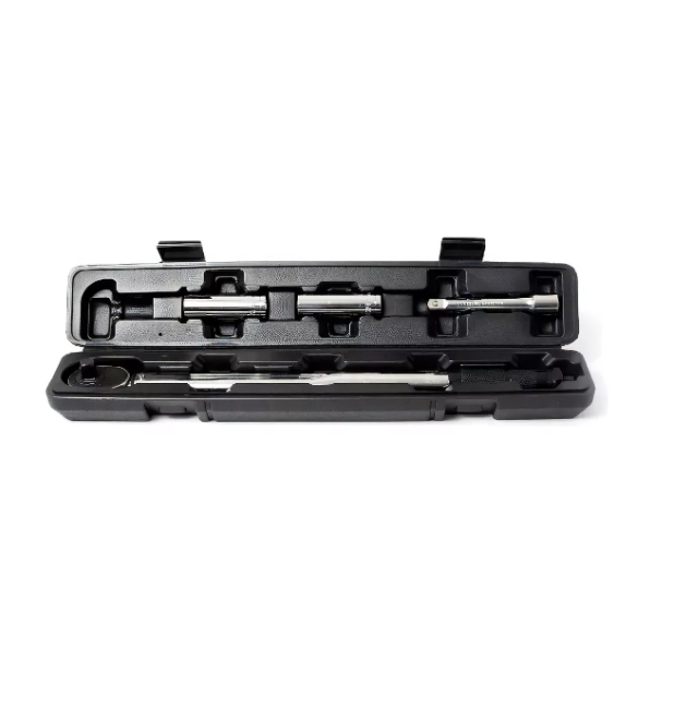 Llave Torque Torquimetro 1/2 - 28-210nm + Dados + Extension-1