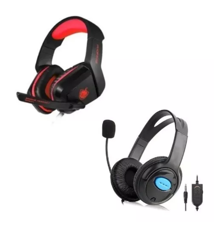 Pack 2 Audífonos Gamer Ps4-0