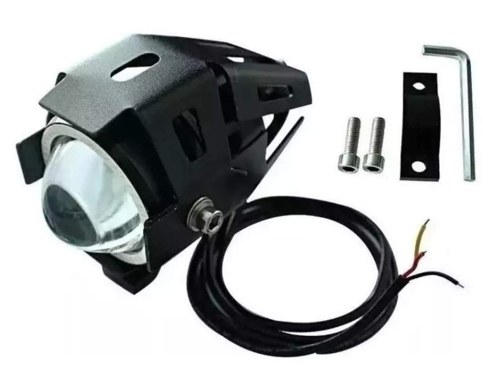 Lámpara Luz Foco Neblinero Led U7 Ojos De Angel Para Moto-6
