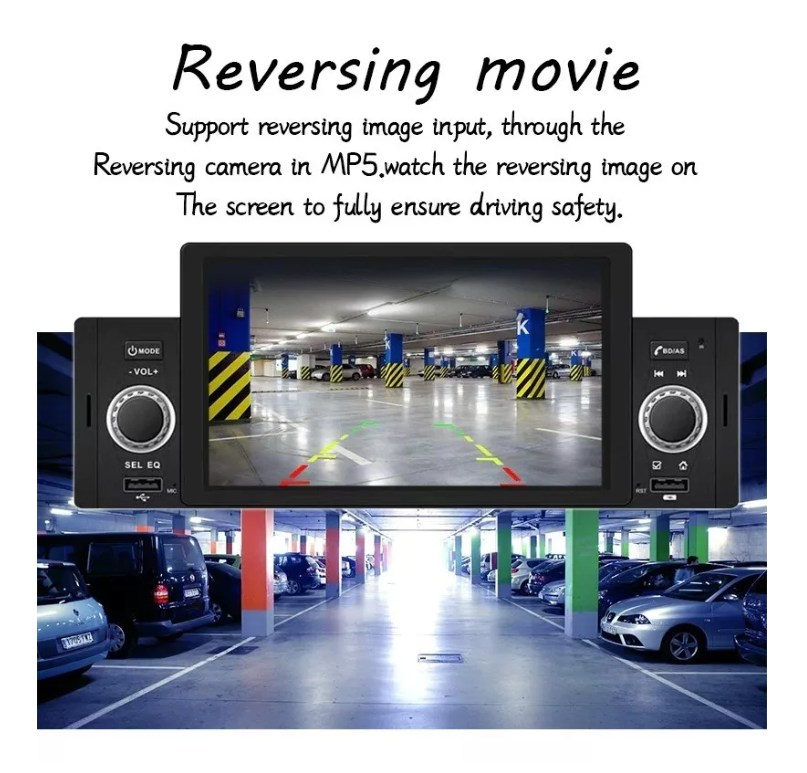 Radio Auto Pantalla 1 Din Tactil Mirror Link Auto Usb Hd-2