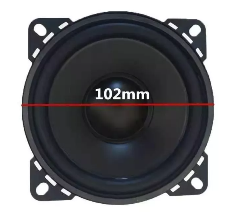 Parlante Auto 10cm Redondo 60w Coaxial 2 Vías Hifi-3