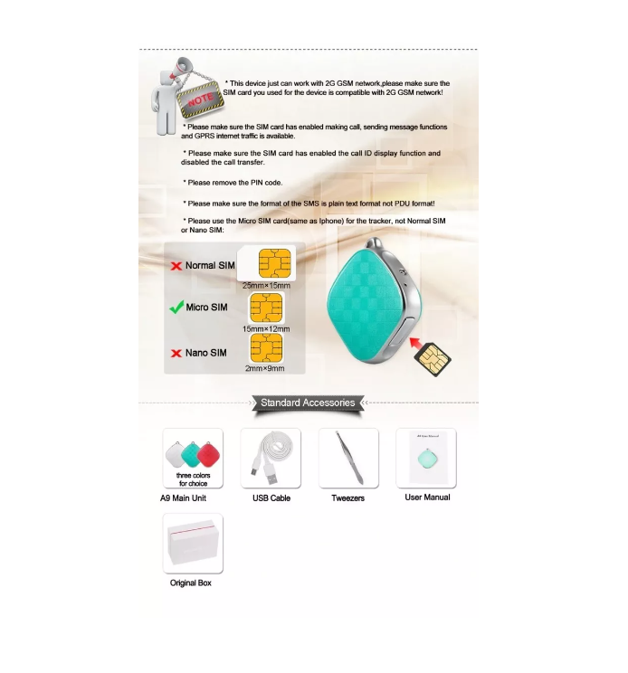 Colgante Mini Gps Tracker Gsm Lbs Wifi Locator Tiempo Real-4