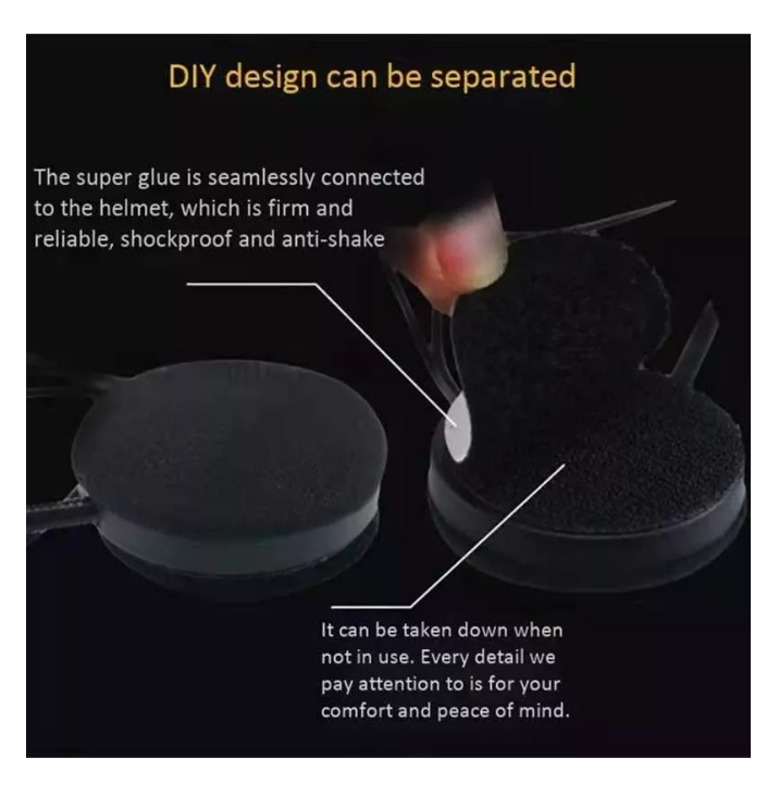 Audifono Bluetooth Para Casco De Moto Manos Libres Mp3-2